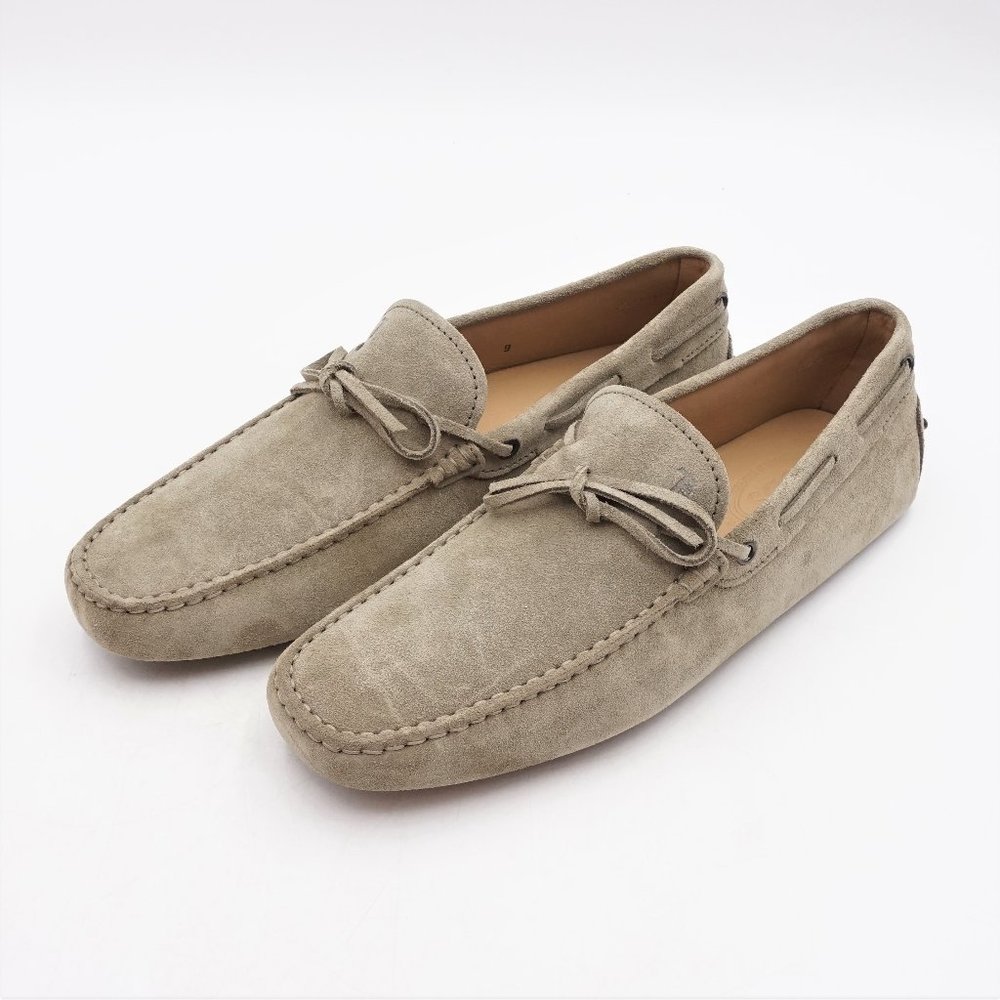 New in Box Tod's Men's Gommino Driving Shoes in Brown Suede US Men's 9